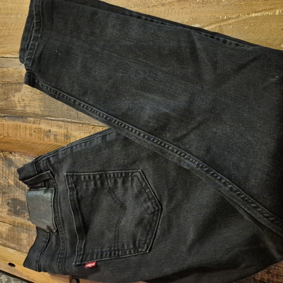 Levi 512's Black Denim Sz.34"×30". VGC.(885A) - Picture 1 of 16